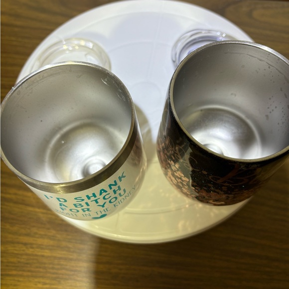 Wine cooler cups get 2 for 1 keep your wine chilled or give as a gift. - Picture 2 of 5